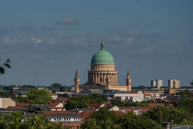 Blick vom Belvedere auf dem Mühlenberg