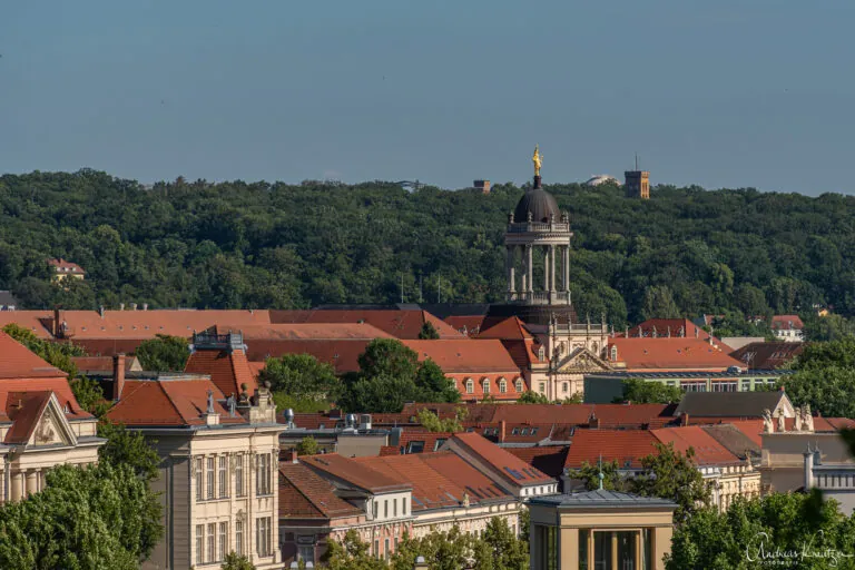 Blick vom Belvedere auf dem Mühlenberg